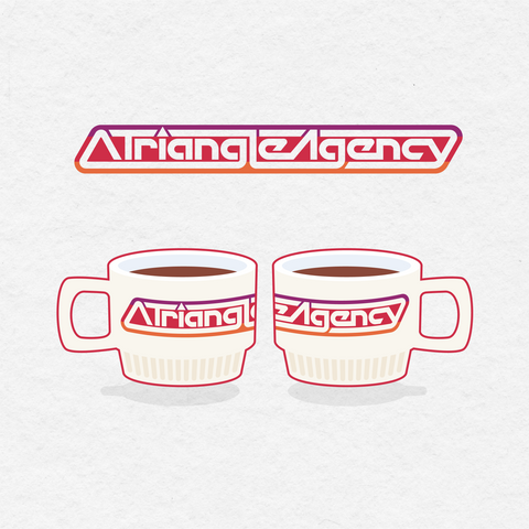 Triangle Agency Retro Mug