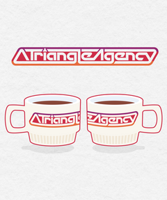 Triangle Agency Retro Mug