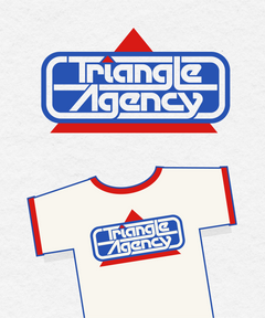 Triangle Agency Ringer T-Shirt