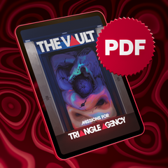 The Vault: 12 Missions for Triangle Agency (PHYSICAL BOOK + DIGITAL PDF)